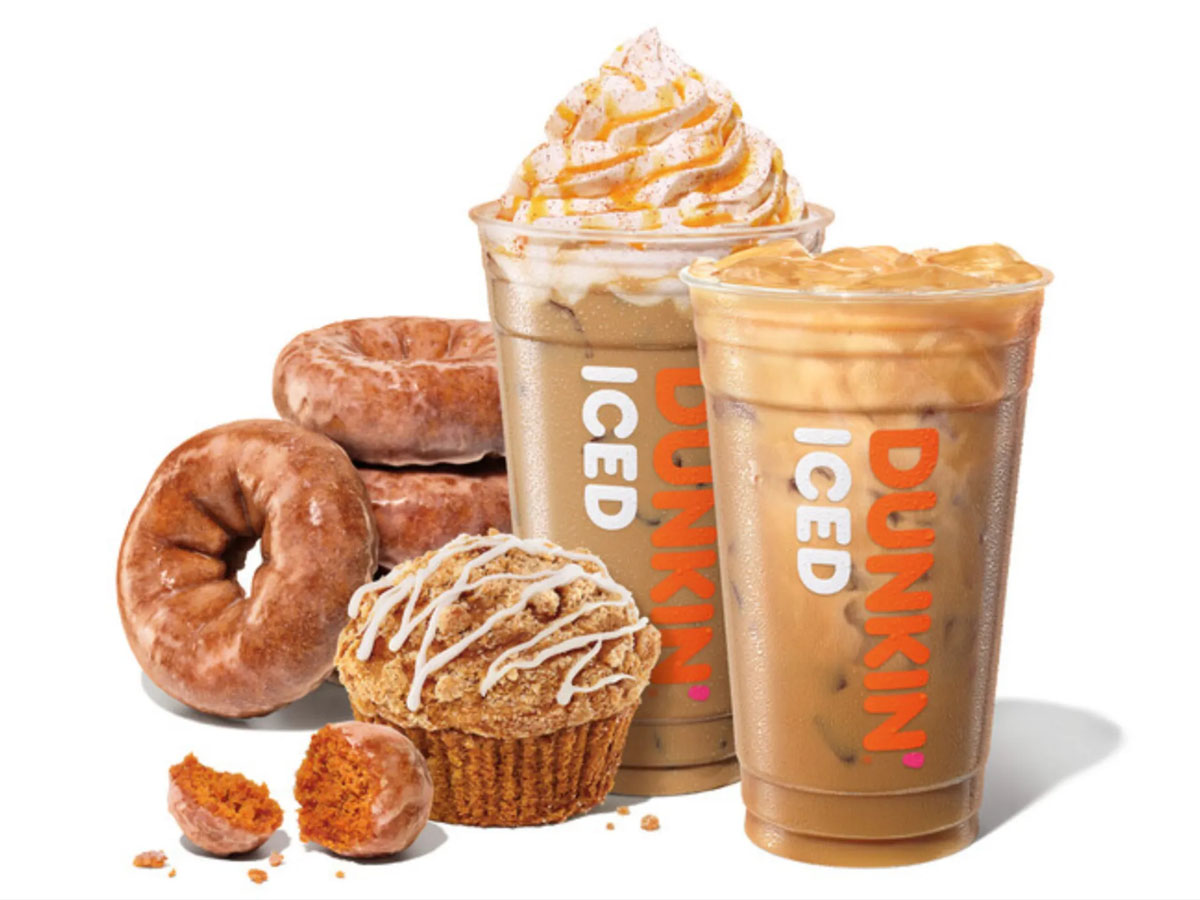 Dunkin' Donuts Breakfast Menu